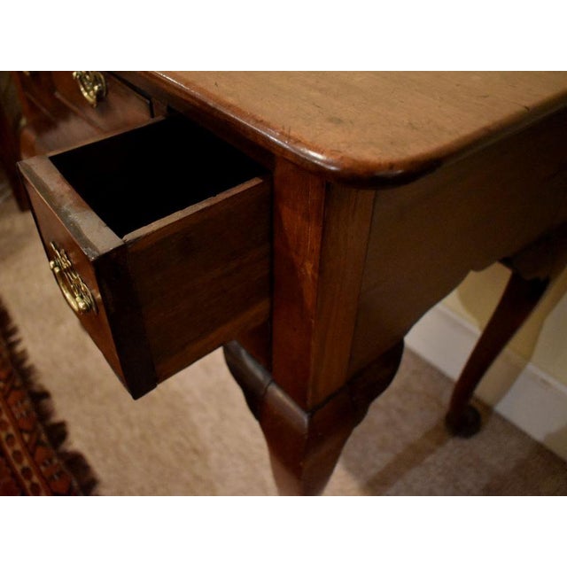 English English Walnut Queen Lowboy Early 1700s For Sale - Image 3 of 3