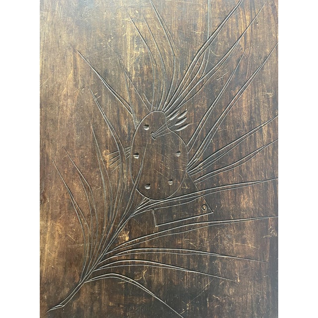 French Art Nouveau Walnut Side Table, 1890s For Sale - Image 11 of 18