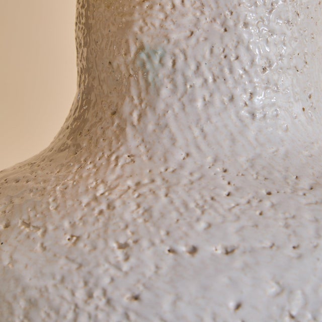 French White Ceramic Table Lamp, 1960s - 2 Available For Sale - Image 12 of 12