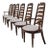 Mid-Century Modern Wooden Dining Chairs Attributed to American Furniture , Set of 6 For Sale