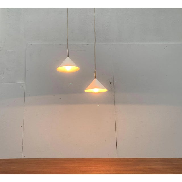 Vintage Danish Pendant Lamps, Set of 2 For Sale - Image 9 of 18