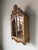 1970s 1970s Italian Hollywood Regency Carved Wood Two-Door Hanging Wall Cabinet For Sale - Image 5 of 13