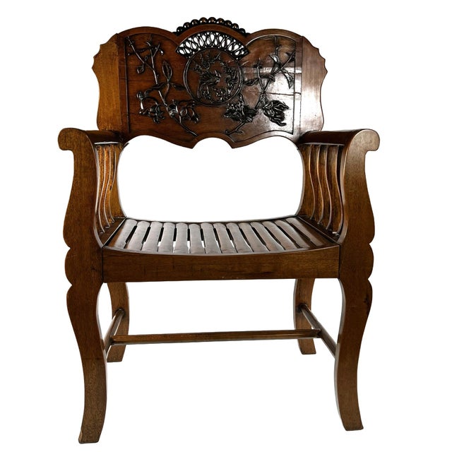 This interesting chair was found in Macau, the former Portuguese Colony that is now part of China. I am attracted to this...