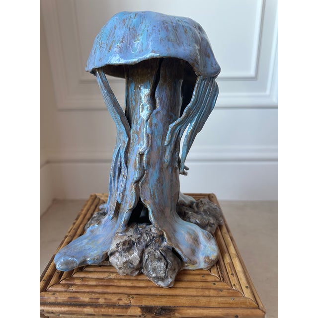 1970s Vintage Signed 1970’s Ceramic Brutalist Sculpture For Sale - Image 5 of 17