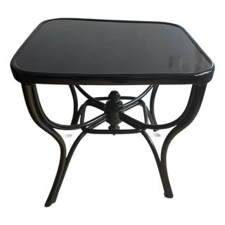 Antique Black Game Table, 1890s For Sale