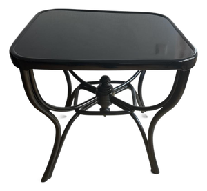 Antique Black Game Table, 1890s