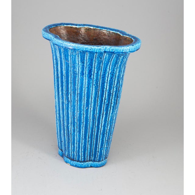 Mid-Century Modern 1960s Ceramic Vase by Gunnar Nylund For Sale - Image 3 of 6