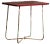 Antique Red Terrace Table, 1920s For Sale