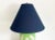 1970s Green Palm Ginger Lamp & Shade For Sale - Image 6 of 18