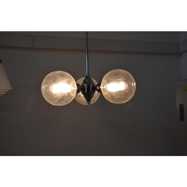 Vintage Sputnik Ceiling Lamp, 1970s For Sale - Image 3 of 6