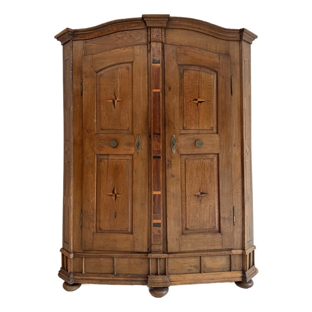 Lake Constance Wardrobe in Oak, 1832 For Sale