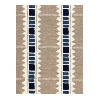 The House of Scalamandré Mistral Fabric, Stone Denim For Sale