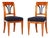 Biedermeier Chairs in Cherrywood, 1820s, Set of 2 For Sale