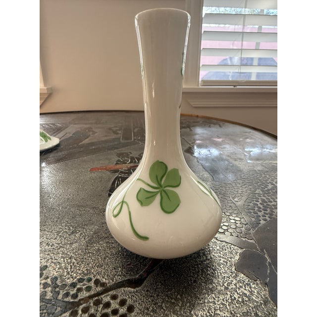 D Porthault Trefles Bud Vase For Sale - Image 10 of 10