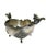Add a little whimsy to your decor with this elegant nut bowl by the Rockford Silver Plate Company featuring two opposite-...