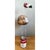 This vintage flamingo sculpture is a whimsical piece of folk art, built from a real coconut shell and slender painted...