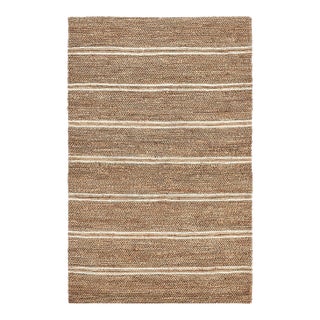 Barcelona Ivory Stripe Rug - 9 X 12 For Sale