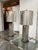 Art Deco Ken Fulk Art Deco Inspired Antiqued Mirrored + Bronze-Tone Metal Table Lamps, Pair For Sale - Image 3 of 12