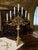 19th Century Neo-Gothic Brass Candlesticks, Set of 2 For Sale - Image 10 of 12
