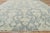 Baby Blue 2010s Vintage Soft Blue Ikat Rug, 10'00 X 13'08 For Sale - Image 8 of 10