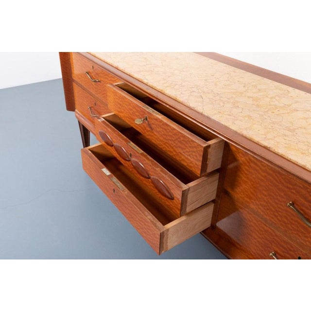 Brown Sideboard from Arredamenti Falcieri, Verona For Sale - Image 8 of 11