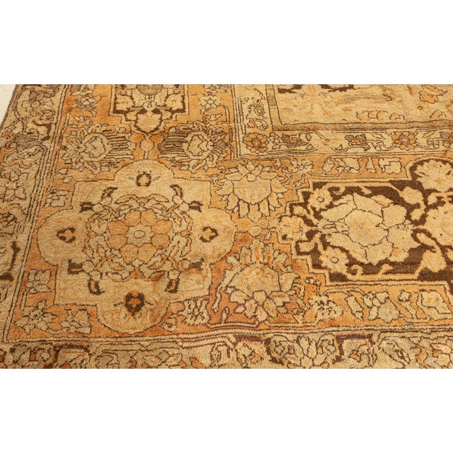 Indian Oversized Antique Indian Amritsar Rug For Sale - Image 3 of 9