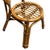 Tan 1950s Restored Mid-Century Rattan Dining Side Chairs With Heart Backs- Set of 3 For Sale - Image 8 of 10
