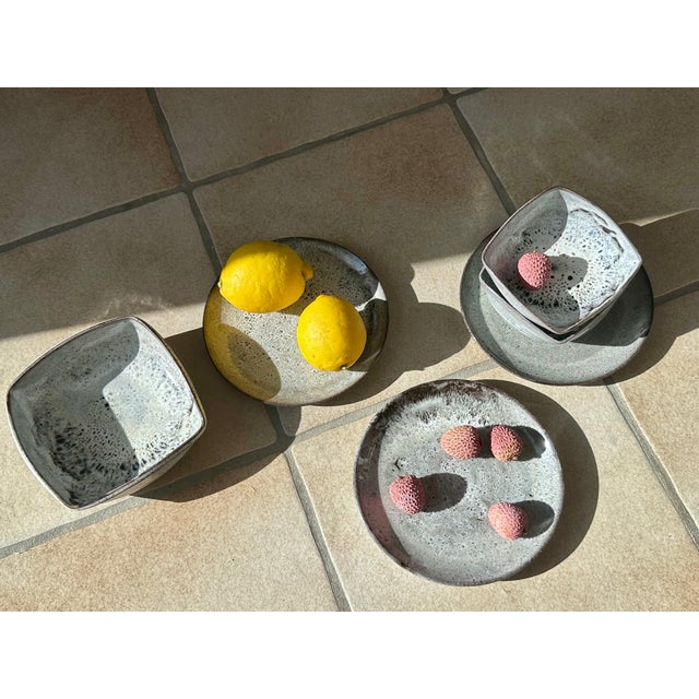 Ceramic Bowls and Plates from Serocka, Germany, 1970s, Set of 6 For Sale - Image 18 of 18