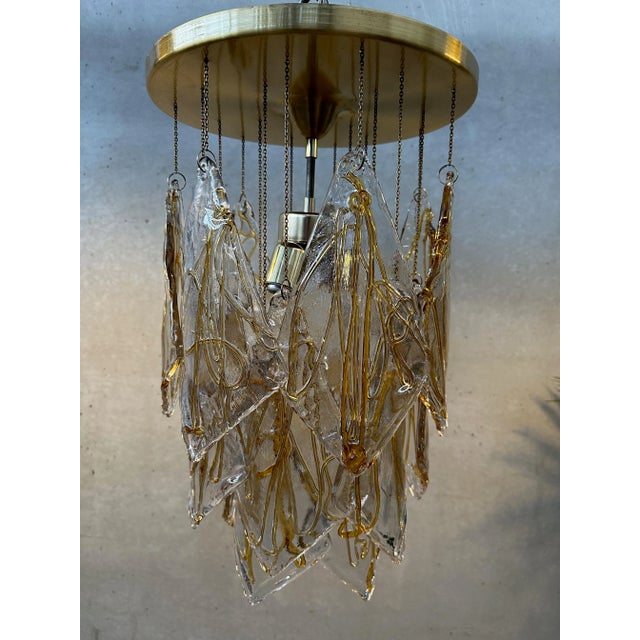 Vintage Murano Glass Chandelier from La Murrina For Sale - Image 4 of 14
