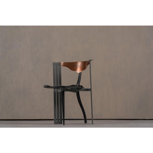 Metal Postmodern Ota Otanek Chair by Borek Sipek for Vitra, Germany, 1990s For Sale - Image 7 of 18
