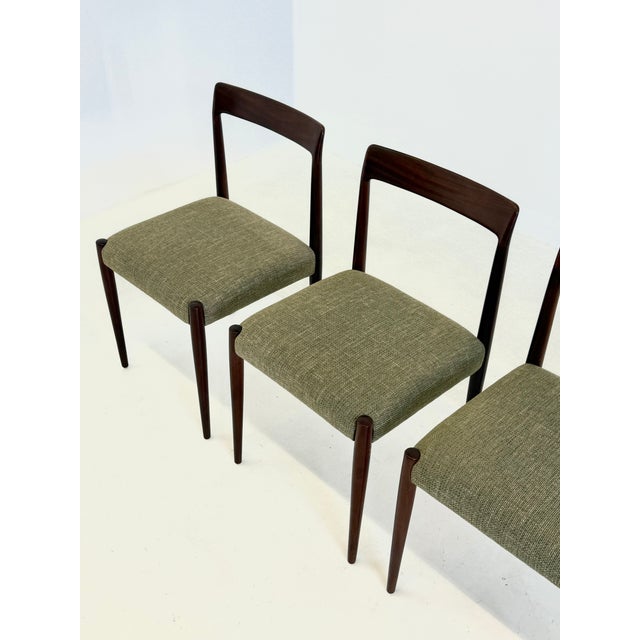 Dining Chairs in Rosewood from Lübke, 1970s, Set of 4 For Sale - Image 14 of 17