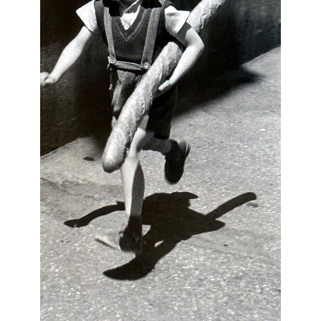 Willy Beck Framed Photograph Petite Parisien by Willy Ronis For Sale - Image 4 of 9