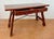 Spanish Baroque Style Carved Wooden Console Table with Wrought Iron Stretcher, 1930 For Sale - Image 4 of 10