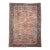 Antique Persian Mahal Geometric Jagged Flower Pattern Rug 9.7 x 13 For Sale