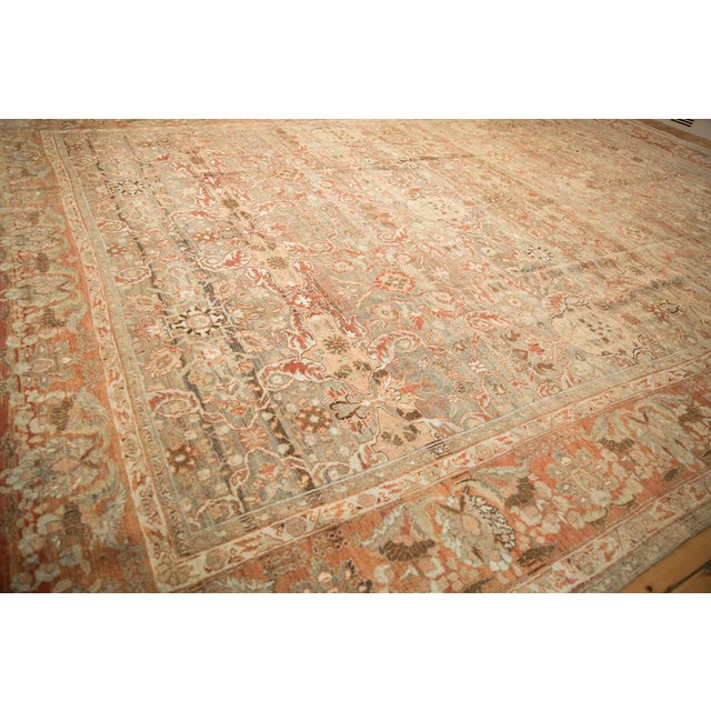 Textile Vintage Distressed Malayer Carpet - 11'6" x 16'2" For Sale - Image 7 of 10