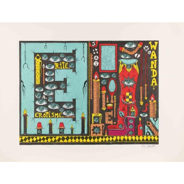 Guy Harloff, Rite… Eroticism… Wanda, 1970s, Screenprint For Sale - Image 3 of 3