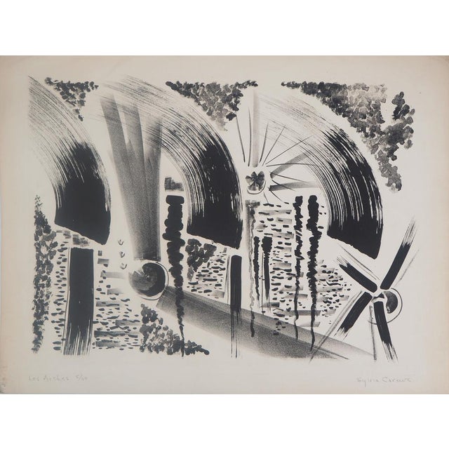 Sylvia Carewe, Les Arches, Lithograph For Sale - Image 6 of 6