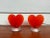 Heart Table Lamps in Murano Glass by Carlo Nason for iTtre, Italy, 1990s, Set of 2 For Sale - Image 16 of 16