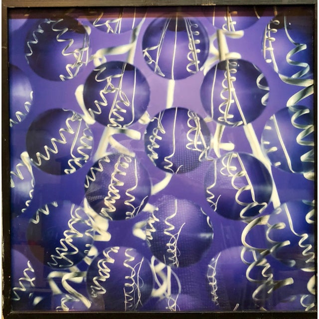 1980s Ellen Carey, Vintage 1980's Large Format Abstract Unique Color Photo Polaroid Photograph, 1988 For Sale - Image 5 of 5