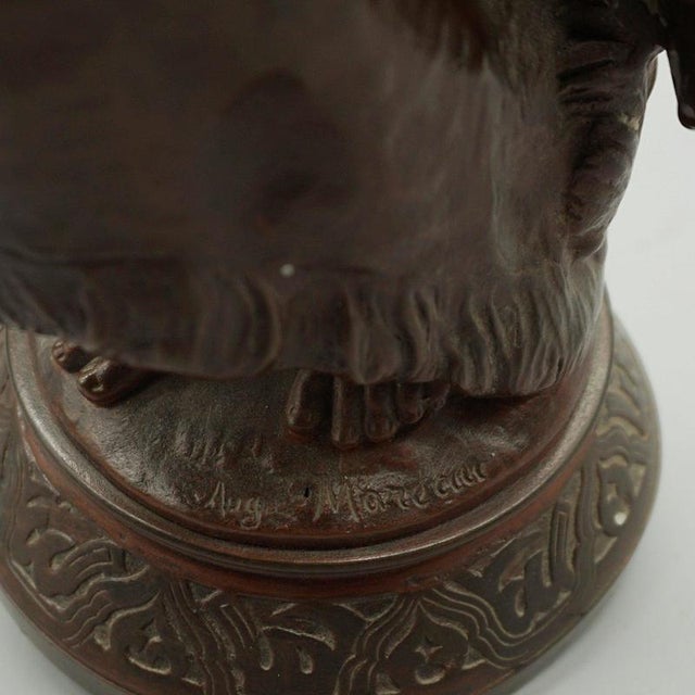 Auguste Moreau, Lady with Branch, Late 19th Century, Bronze For Sale - Image 6 of 15