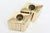 1970s Vintage Brass Sculptural Diamond Shaped Candlesticks Pair Of, 1970's For Sale - Image 5 of 9