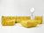 Togo Sofa in Yellow Microfiber by Michel Ducaroy for Ligne Roset, Set of 5 For Sale - Image 14 of 14