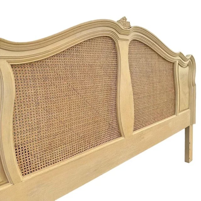 1980s French Provincial King Headboard by Lexington Chateau Latour Collection For Sale In Naples, FL - Image 6 of 8