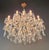1920s 1920s Art Nouveau Maria Theresa Crystal Chandelier Lustre Brass Glass Antique For Sale - Image 5 of 9
