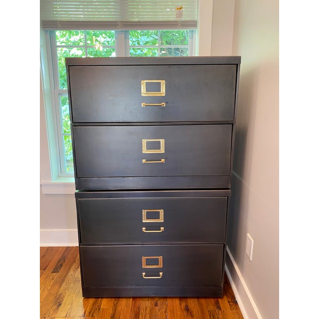 Restoration Hardware 1940s Industrial Modular Office File a