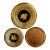 Decorative Wooden Plates - Collection of Three For Sale