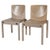 Project chairs for building in antwerp belgium, designed by gerd lange in 1974 for manufacture thonet. Set of six grey...