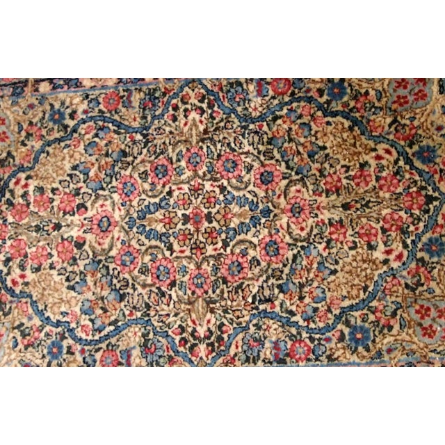 1920s, Handmade Antique Persian Kerman Rug 2.1' X 3.2' For Sale - Image 4 of 6