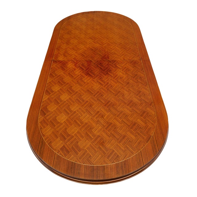 French Mid-Century Rosewood Table For Sale - Image 4 of 9