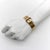 1940s Retro 14k Gold Ruby and Diamond Buckle Bracelet With Brick Link For Sale - Image 11 of 13